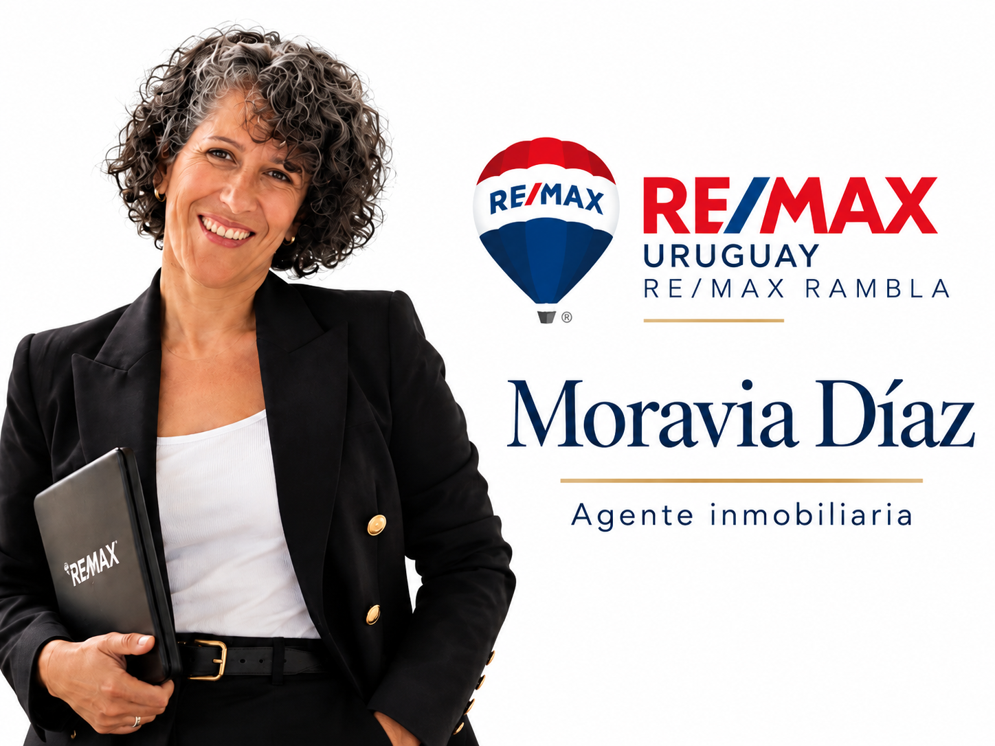 Moravia Díaz · Agente inmobiliaria · RE/MAX Rambla